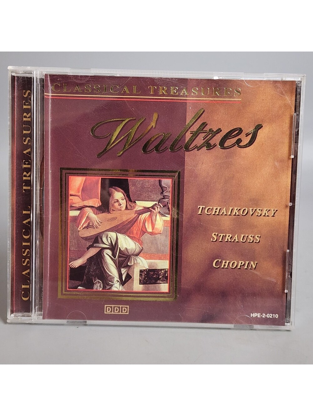 Classical Treasures Waltzes CD Tchaikovsky Strauss Chopin Jewel Case HPE-2-0210